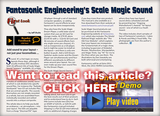 First Look: Fantasonic Engineering - MRH Jun 2011