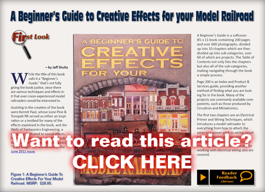 First look: Beginners guide to creative effects - MRH Nov 2011