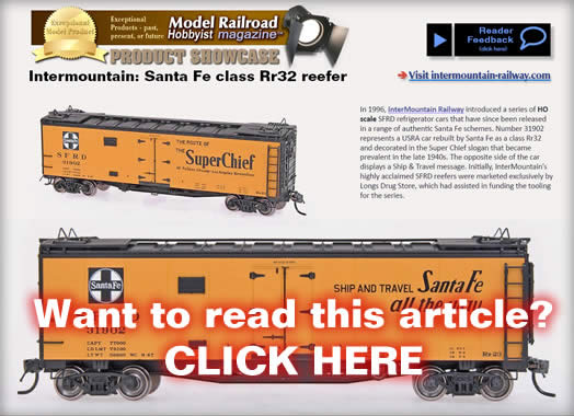 Model Railroad Hobbyist product showcase - Model trains - MRH Column August 2012