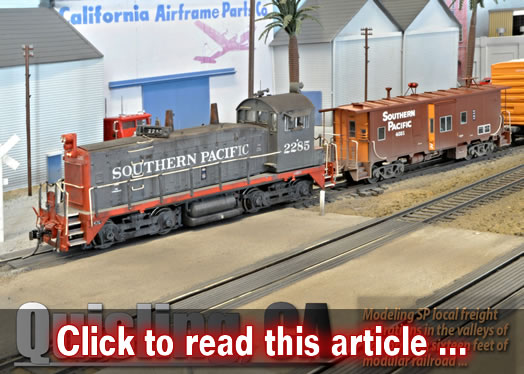 Modeling Quisling, CA - Model trains - MRH column July 2016