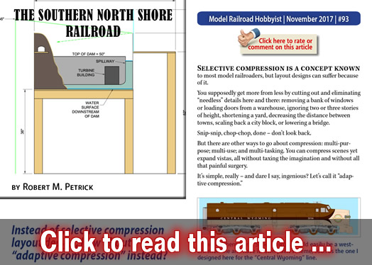 The Southern North Shore Railroad - Model trains - MRH article November 2017