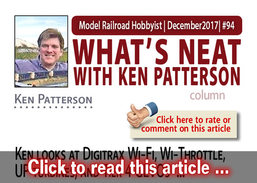 What?s Neat: Digitrax WiFi, UP Turbines, ? - Model trains - MRH column December 2017