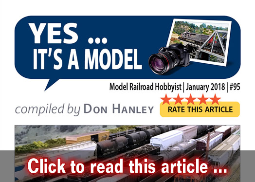 Yes, it's a model - Model trains - MRH feature January 2018