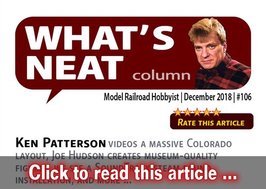 What?s Neat: Sountraxx steam install, ? - Model trains - MRH column December 2018