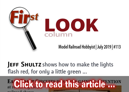 First Look: East Coast crossing circuit - Model trains - MRH article July 2019