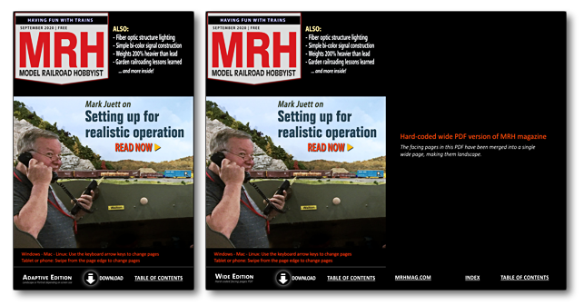 September 2020 MRH issue landscape and portrait covers