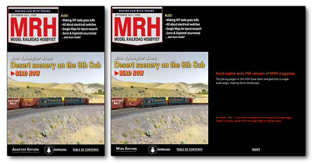 August 2021 MRH issue landscape and portrait covers