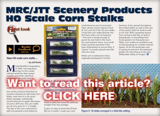 First Look - MRC/JTT corn stalks