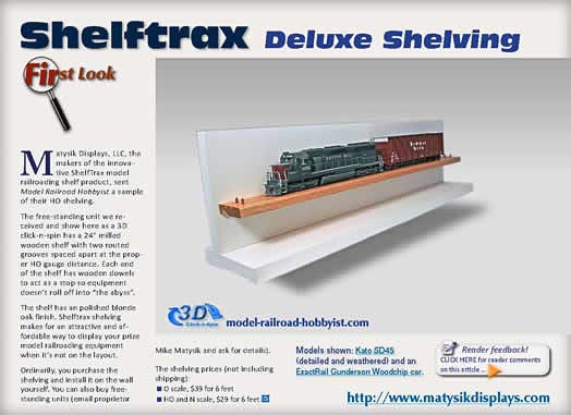 First Look: Shelftrax Deluxe Shelving - MRH Issue 4 - October 2009